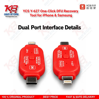 YCS Y-627 One-Click DFU Recovery Tool for iPhone & Samsung