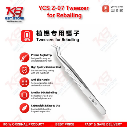 YCS Z-07 Tweezer for Reballing | BGA Chip Repair Pakistan