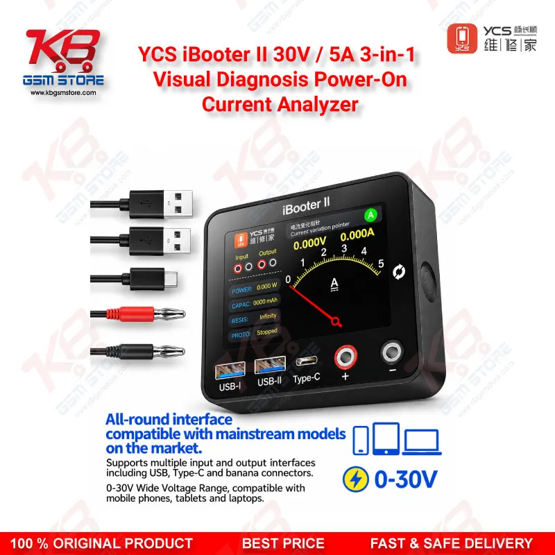 YCS iBooter II 30V / 5A Power-On Current Analyzer Pakistan
