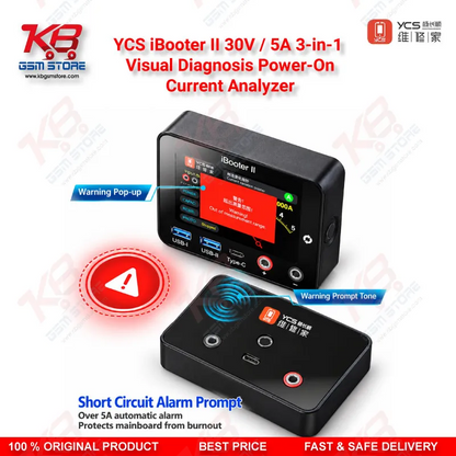 YCS iBooter II 30V / 5A Power-On Current Analyzer Pakistan