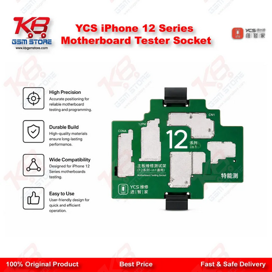 YCS iPhone 12 Series Motherboard Tester Socket