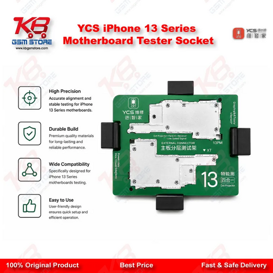YCS iPhone 13 Series Motherboard Tester Socket