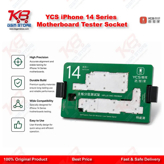 YCS iPhone 14 Series Motherboard Tester Socket