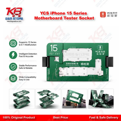 YCS iPhone 15 Series Motherboard Tester Socket