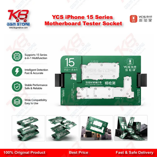 YCS iPhone 15 Series Motherboard Tester Socket
