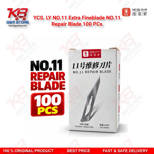 YCS-LY No.11 Extra Fine Blade (10 Pcs) for CPU Glue Removal