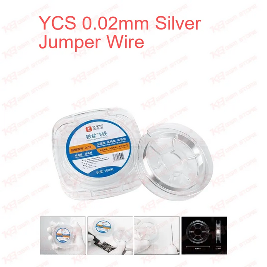 YCS 0.02mm Silver Jumper Wire