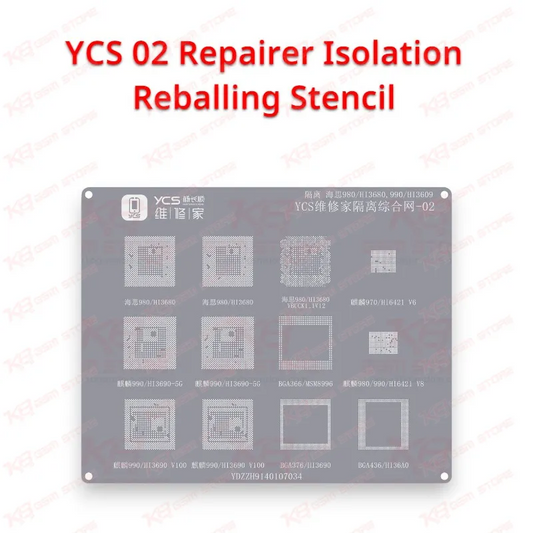 YCS 02 Repairer Isolation Reballing Stencil