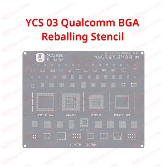 YCS 03 Qualcomm BGA Reballing Stencil