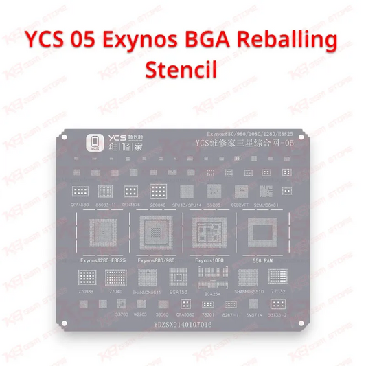YCS 05 Exynos BGA Reballing Stencil