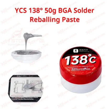 YCS 138° 50g BGA Solder Reballing Paste