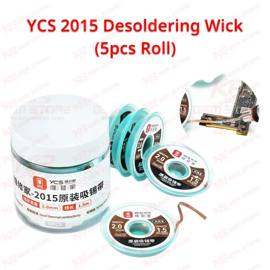 YCS 2015 Desoldering Wick (5pcs Roll)