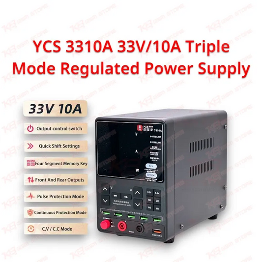 YCS 3310A 33V/10A Triple Mode Regulated Power Supply