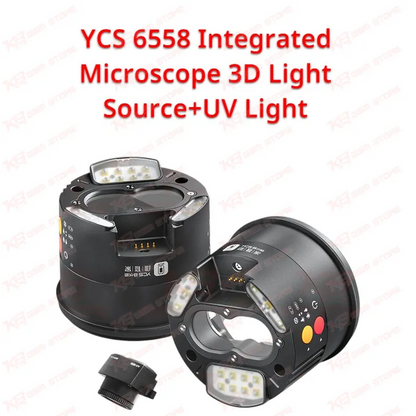 YCS 6558 Integrated Microscope 3D Light Source+UV Light