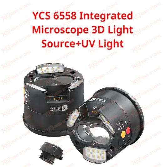 YCS 6558 Integrated Microscope 3D Light Source+UV Light