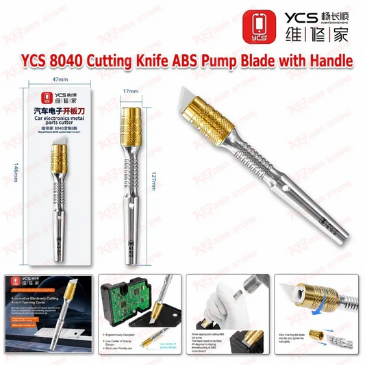 YCS 8040 Cutting Knife ABS Pump Blade with Handle
