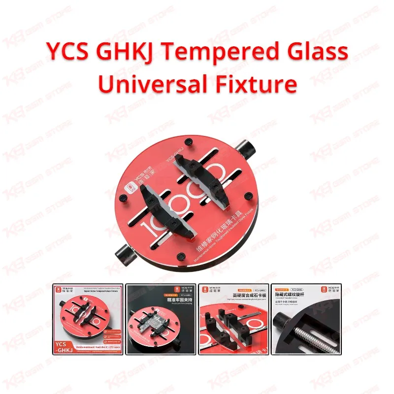 YCS GHKJ Tempered Glass Universal Fixture