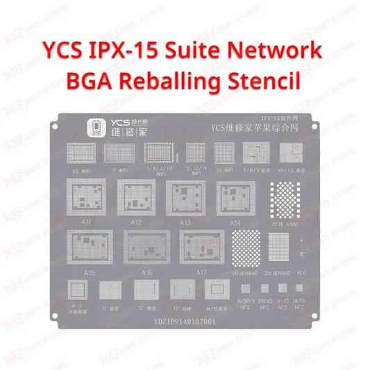 YCS IPX-15 Suite Network BGA Reballing Stencil