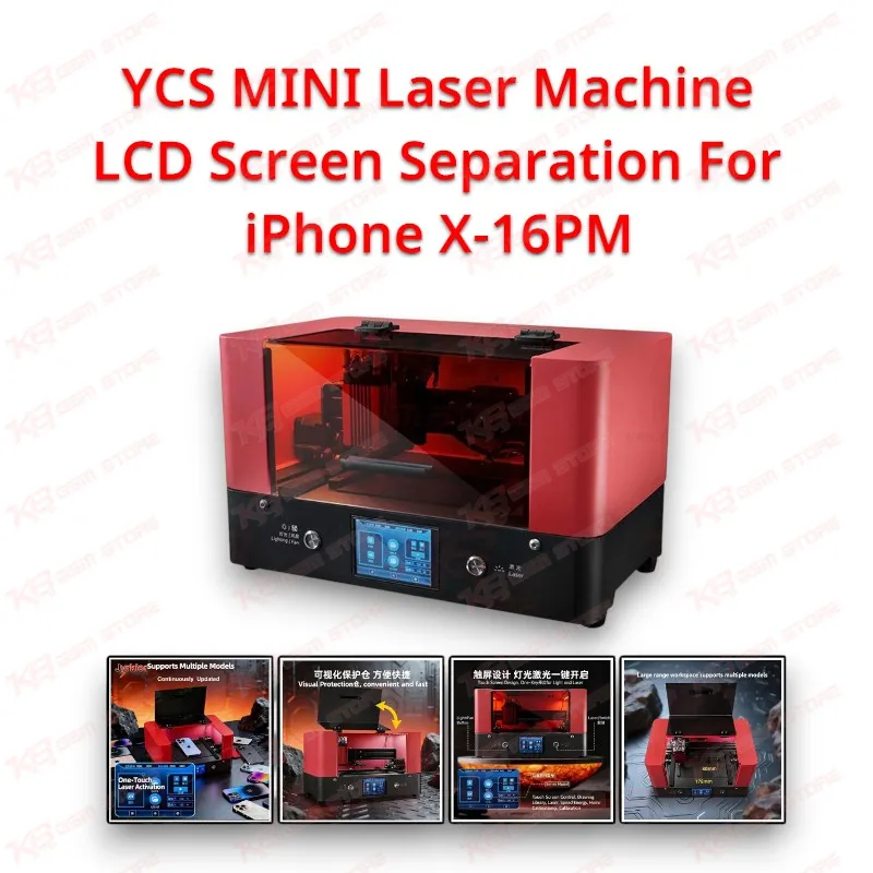 YCS MINI Laser Machine LCD Screen Separation For iPhone X-16PM