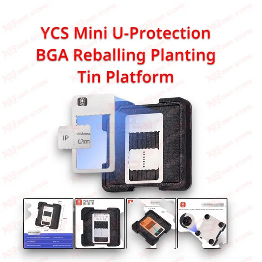 YCS Mini U-Protection BGA Reballing Planting Tin Platform
