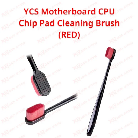 YCS Motherboard CPU Chip Pad Cleaning Brush (RED)
