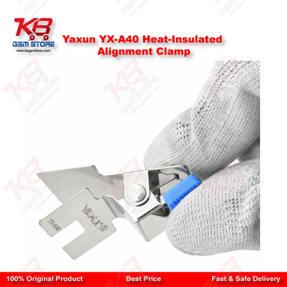 Yaxun YX-A40 Heat-Insulated Alignment Clamp – FPC & Display IC Soldering Fixture