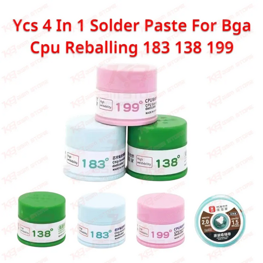 Ycs 4 In 1 Solder Paste For Bga Cpu Reballing 183 138 199