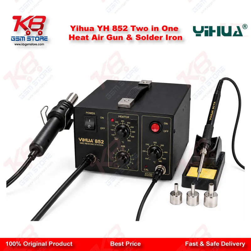 Yihua YH 852 Two in One Heat Air Gun & Solder Iron