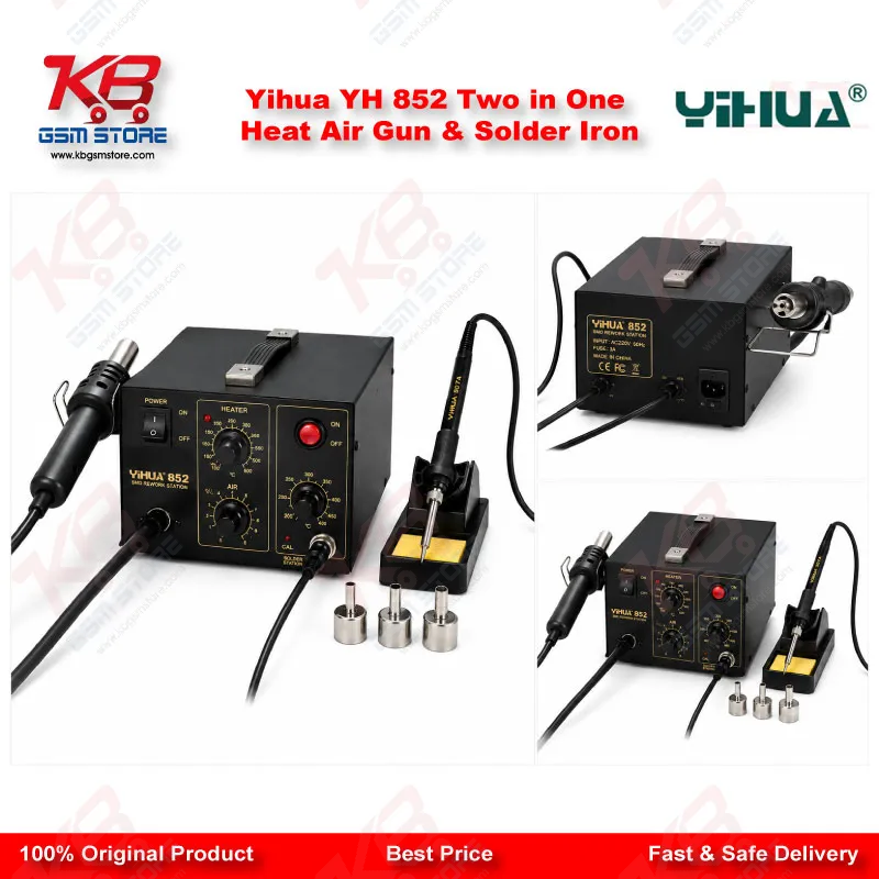 Yihua YH 852 Two in One Heat Air Gun & Solder Iron