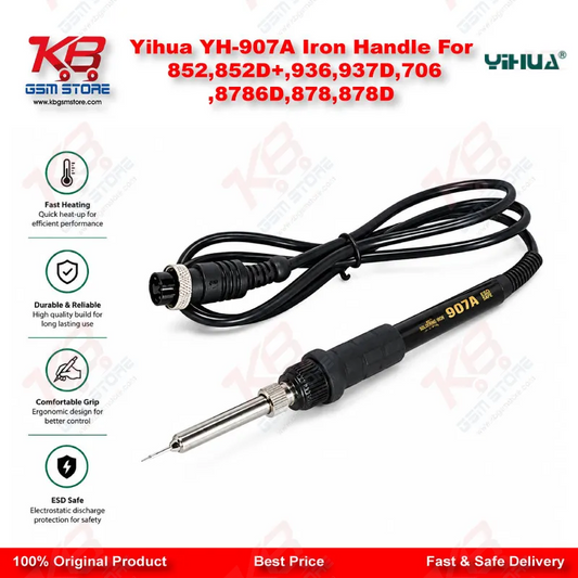 Yihua YH-907A Iron Handle For 852,852D+,936,937D,706,8786D,878,878D