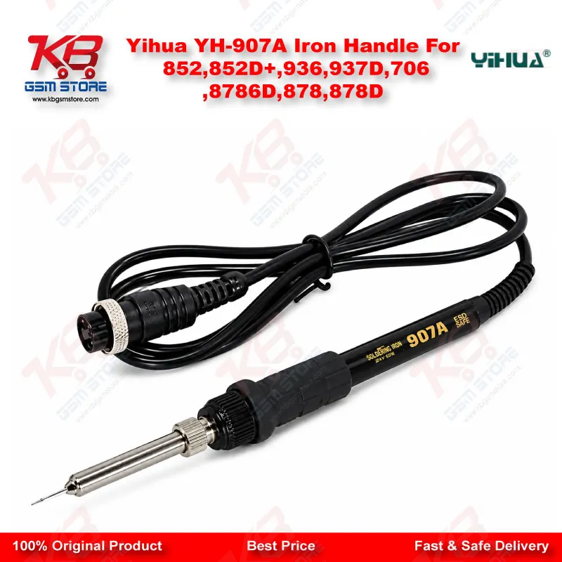 Yihua YH-907A Iron Handle For 852,852D+,936,937D,706,8786D,878,878D