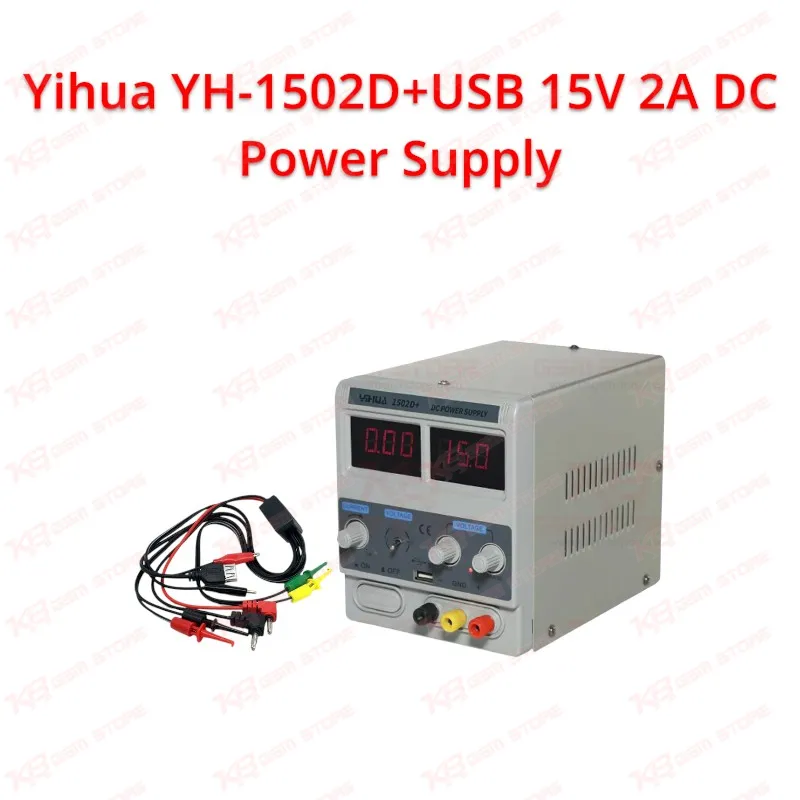 Yihua YH-1502D+USB 15V 2A DC Power Supply