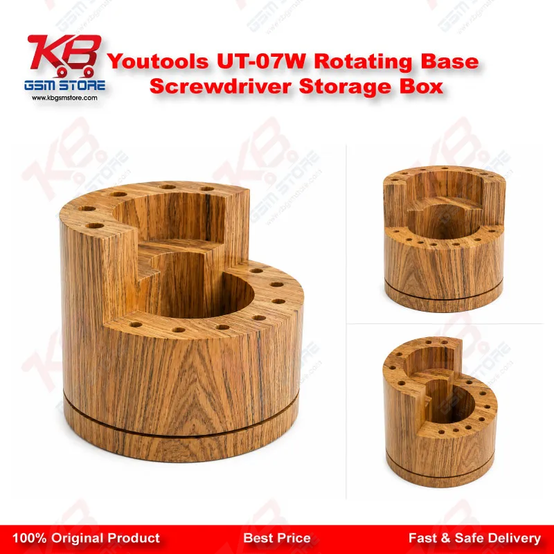 Youtools UT-07W Rotating Base Screwdriver Storage Box
