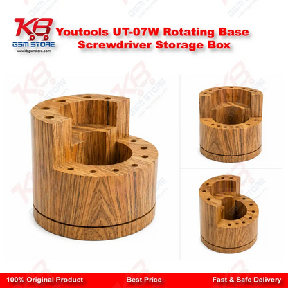 Youtools UT-07W Rotating Base Screwdriver Storage Box