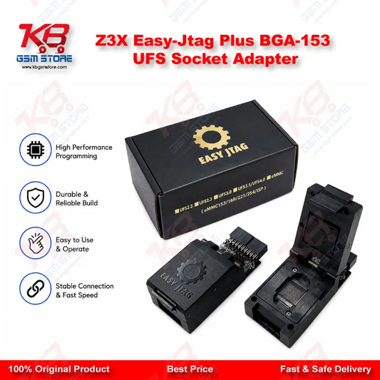 Z3X Easy-Jtag Plus BGA-153 UFS Socket Adapter