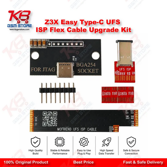 Z3X Easy JTAG Plus Type-C UFS ISP Flex Cable Upgrade Kit