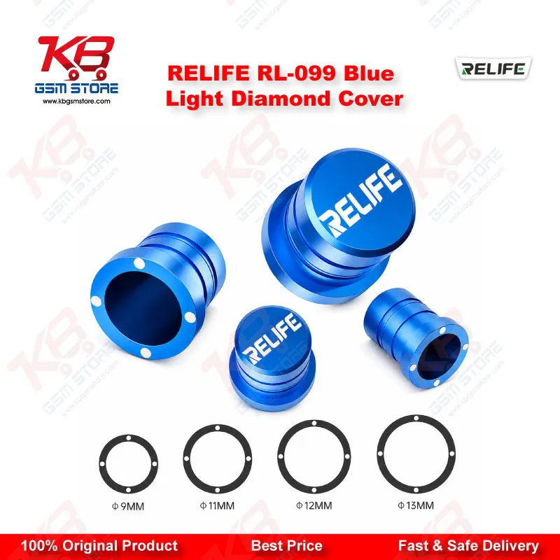 RELIFE RL-099 Blue Light Diamond Cover – Magnetic Camera Lens Protector for Mobile Repair