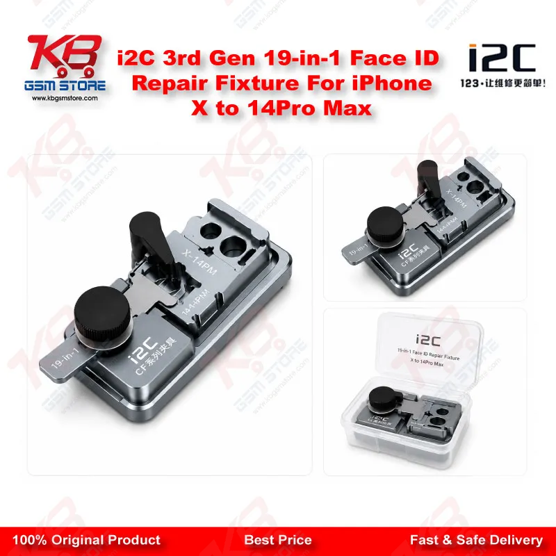 i2C 3rd Gen 19-in-1 Face ID Repair Fixture For iPhone X to 14Pro Max