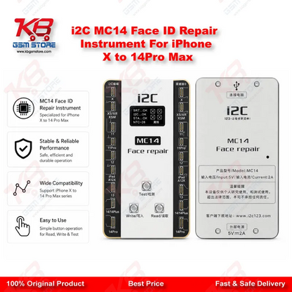 i2C MC14 Face ID Repair Instrument For iPhone X to 14Pro Max