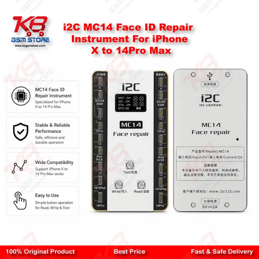 i2C MC14 Face ID Repair Instrument For iPhone X to 14Pro Max