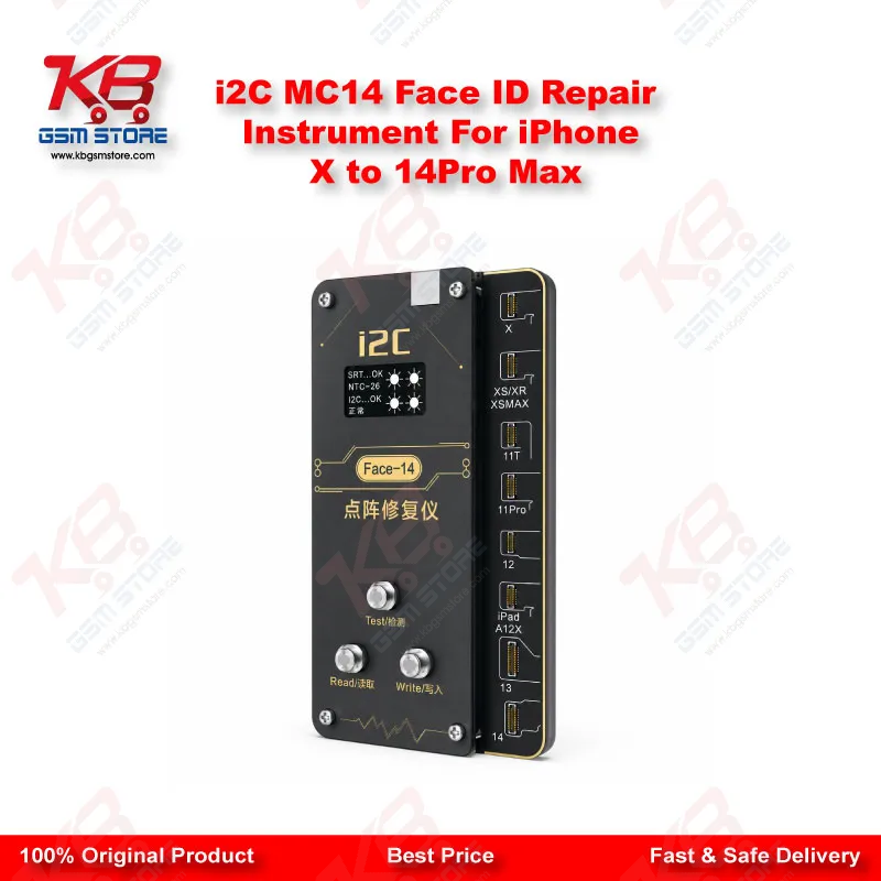i2C MC14 Face ID Repair Instrument For iPhone X to 14Pro Max