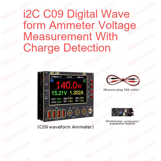 i2C C09 Digital Waveform Ammeter  Voltage Measurement With Charge Detection