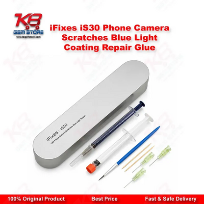 iFixes iS30 Camera Lens Scratch & Blue Light Coating Repair Glue for iPhone Android iPad