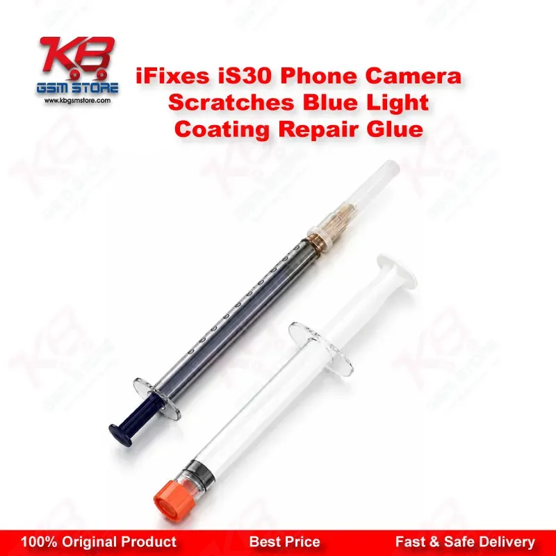 iFixes iS30 Camera Lens Scratch & Blue Light Coating Repair Glue for iPhone Android iPad