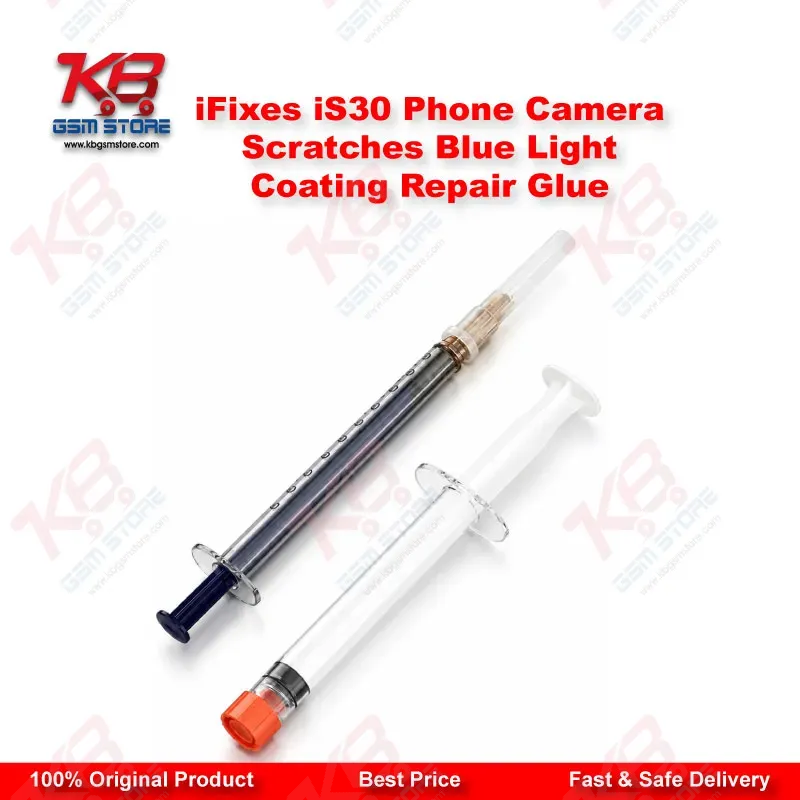iFixes iS30 Camera Lens Scratch & Blue Light Coating Repair Glue for iPhone Android iPad