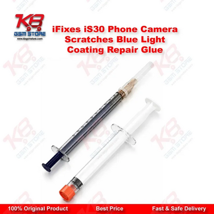 iFixes iS30 Camera Lens Scratch & Blue Light Coating Repair Glue for iPhone Android iPad