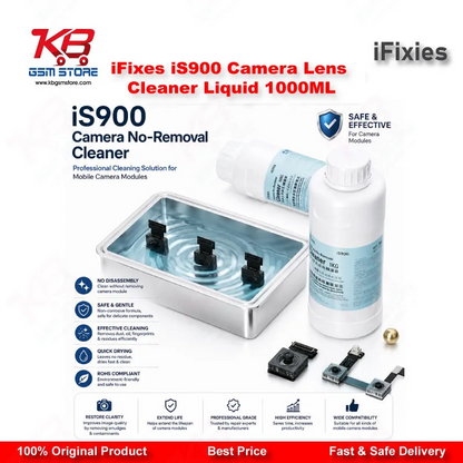 iFixes iS900 Camera No-Removal Cleaning Liquid 1000ML – Black Spot & Watermark Remover