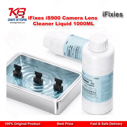 iFixes iS900 Camera No-Removal Cleaning Liquid 1000ML – Black Spot & Watermark Remover