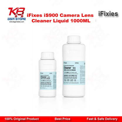 iFixes iS900 Camera No-Removal Cleaning Liquid 1000ML – Black Spot & Watermark Remover