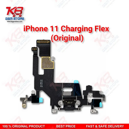 iPhone 11 Charging Flex Cable Original – Lightning Dock Connector Assembly with Mic & Antenna